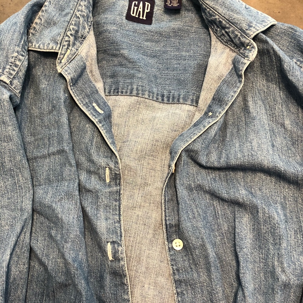 Cute long Jean Jacket